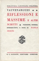 Riflessioni e Massime