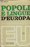 Popoli e Lingue d’Europa