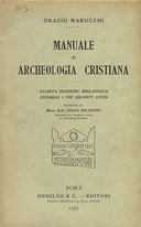 Manuale di Archeologia Cristiana