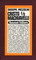 Cristo e/o Machiavelli, Prezzolini Giuseppe
