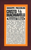 Cristo e/o Machiavelli