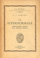 Il Supernormale – Introduzione Critica alla Scienza Psichica