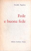 Fede e Buona Fede