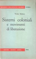 Sistemi Coloniali e Movimenti di Liberazione