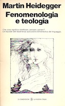 Fenomenologia e Teologia