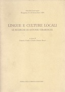 Lingue e Culture Locali – Le Ricerche di Antonio Tiraboschi