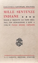 Mille Sentenze Indiane