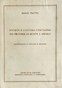 Società e Cultura Contadina nei Proverbi di Monte S. Angelo