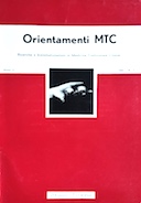 Orientamenti MTC – Anno 2 • Numero 2 • aprile-giugno 1985