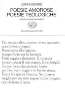 Poesie Amorose Poesie Teologiche, Donne John