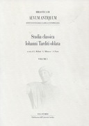 Studia Classica Iohanni Tarditi Oblata – 2 Volumi