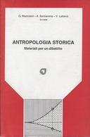 Antropologia Storica – Materiali per il Dibattito