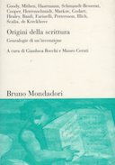 Origini della Scrittura – Genealogie di un’Invenzione