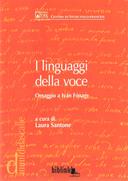 I Linguaggi della Voce – Omaggio a Iván Fónagy